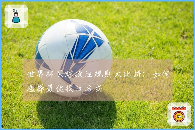 世界杯买球投注规则大比拼：如何选择最优投注方式