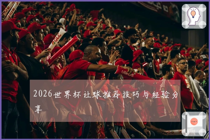 2026世界杯让球推荐技巧与经验分享